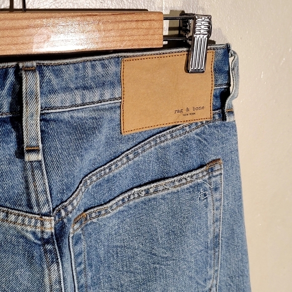 Rag and bone Straight Lightwashed Jeans - Picture 3 of 8